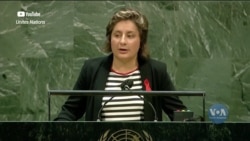Українка Яна Панфілова виступила на спеціальній сесії Генасамблеї ООН з питань протидії ВІЛ/СНІД. Відео