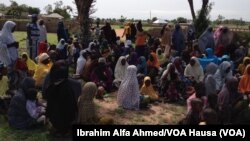 Wasu 'yan gudun hijira.