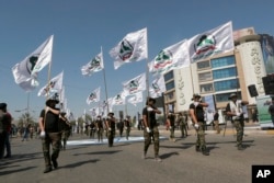 رژه نیروهای حشدالشعبی در بغداد (آرشیو)