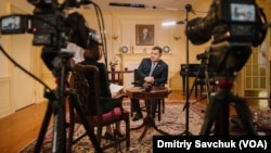 Міністр оборони України Степан Полторак під час інтерв’ю