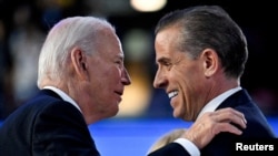 Pai e filho. Joe Biden e Hunter Biden