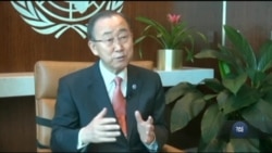 Генсекретар ООН Гі Мун поділився своїм баченням досягнень організації та тим, яким він бачить майбутнє ООН та світу. Відео