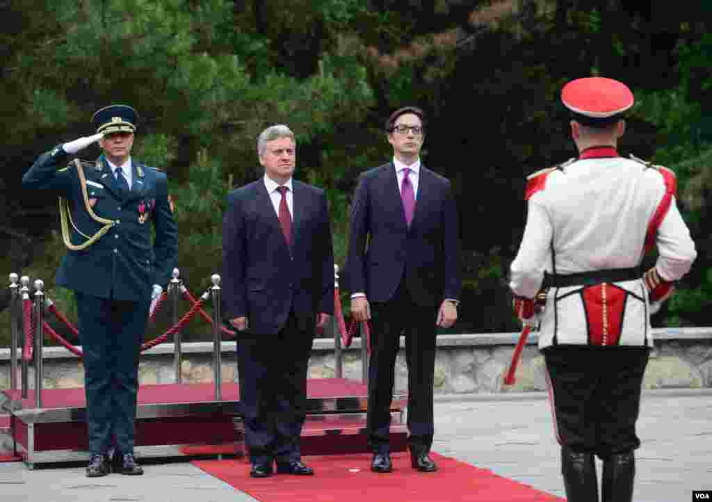 Inauguration of the president Stevo Pendarovski and Ivanov in villa Vodno 2