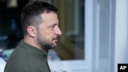 Ukrajinski predsjednik Volodimir Zelenski na ekonomskom forumu u Italiji (Foto: AP/Luca Bruno)