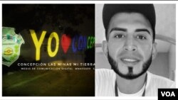 El periodista Pedro Guadrón Hernández fue asesinado en Concepción las Minas, Chiquimula, organizaciones internaciones piden a Guatemala esclarecer el crimen. [Ilustración: VOA/Cortesía de su pagina y redes sociales]