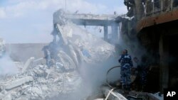 დამასკოში მდებარე ქიმიური იარაღის ლაბორატორია, განადგურებული იქნა 2018 წლის 14 აპრილის ოპერაციის შედეგად