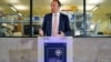 El secretario de Salud británico, Matt Hancock, pronuncia un discurso sobre el programa de vacunas contra el COVID-19 en el instituto Jenner en Oxford, Reino Unido, el 2 de junio 2021