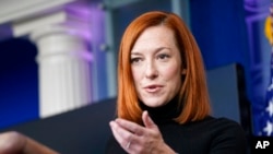 Juru bicara Gedung Putih, Jen Psaki 