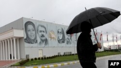 پایگاه اشرف ۳ در آلبانی . آرشیو