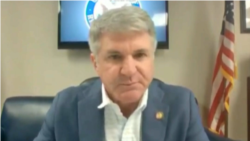 众议院外交事务首席共和党议员麦考尔（Rep. Michael McCaul, R-TX）2021年5月6日出席线上新疆人权听证会。