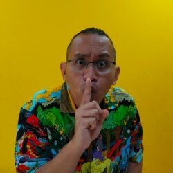 Muhammad Aryo Farid Zidni alias Aio dari komunitas dongeng Ayo Dongeng Indonesia (Ayodi) (foto: courtesy).