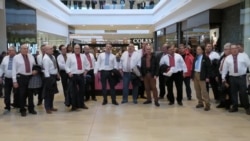 Українська колядка зачарувала відвідувачів канадського торгівельного центру. Відео