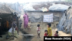Des réfugiés rohingyas au Bangladesh (Archives)