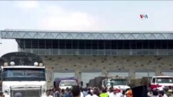 Camiones de Ayuda Humanitaria Salen de Cúcuta