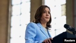 Віцепрезидентка Камала Гарріс, Пенсильванія, 29 травня 2024. REUTERS/Elizabeth Frantz