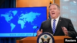 资料照：美国国务卿蓬佩奥