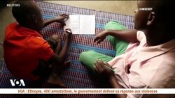 Des cours à distance à la radio pour les enfants déplacés