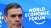 El primer ministro español, Pedro Sánchez, asiste a la 55ª reunión anual del Foro Económico Mundial (FEM) en Davos, Suiza, el 22 de enero de 2025. REUTERS