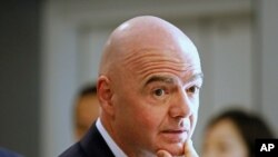 جیانی اینفانتینو، رئیس فدراسیون جهانی فوتبال (فیفا)