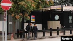 Anqaradagi AQSh elchixonasi, 9-oktabr, 2017-yil.