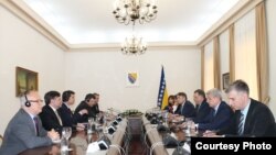 Matthew Palmer and US ambassador to Bosnia meet BH Presidency