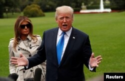 Prezident Donald Tramp, Vashington, 13-oktabr, 2017