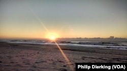 Sunrise on Assateague Island.