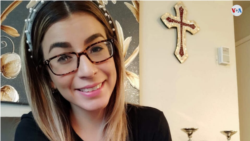 Luciana Villavicencio es una de las más de 4.000 salvadoreños esperando a poder ser repatriadas de regreso a su país.