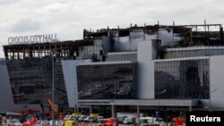 Terror xurujidan keyin ... Krokus markazi, Moskva, 26-mart, 2024