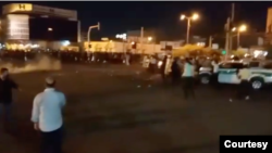 تقابل نیروهای انتظامی و امنیتی با اعتراضات گسترده مردم ایذه