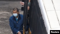 香港壹傳媒創辦人黎智英涉欺詐案不准保釋 （路透社照片）