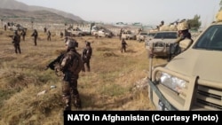 نیروهای افغان در جنگ غزنی