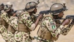 Sojojin Najeriya yayin wani atisaye da suka yi (Twitter/@HQNigerianArmy)