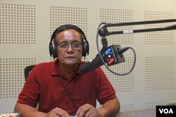 រូបឯកសារ៖ លោក មាស នី អ្នកស្រាវជ្រាវសង្គម។ (លឹម សុធី/VOA)