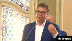 Arhiva - Predsednik Srbije Aleksandar Vučić.