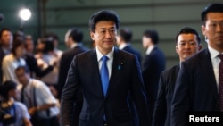 El nuevo ministro de Defensa de Japón, Minoru Kihara, el 13 de septiembre de 2023.