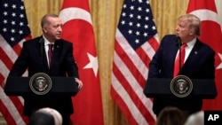 Դոնալդ Թրամփ, Թուրքիայի նախագահ Ռեջեփ Թայիփ Էրդողան