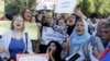Manifestation contre la violence sexiste au Caire le 14 juin 2014, après qu'une femme a été agressée sexuellement par plusieurs hommes et garçons dans la foule lors des célébrations du 8 juin marquant l'investiture du président Abdel Fattah al-Sisi. (Reuters/A,Waguih)