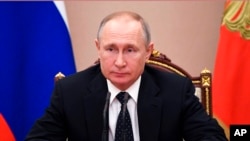 ရုရှားသမ္မတ Vladimir Putin 