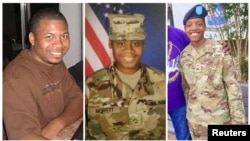 تصاویر سه سرباز ارتش ایالات متحده که در حملات شیه‌نظامیان مورد حمایت جمهوری اسلامی به «پایگاه برج ۲۲» در اردن، در نزدیکی مرز سوریه، کشته شدند