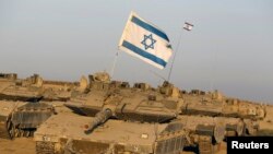 ღაზას სექტორისკენ მიმავალი ისრაელის ტანკები