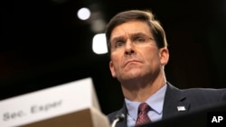 AQSh Mudofaa vaziri Mark Esper