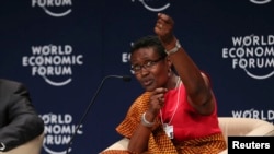 Winnie Byanyima, directrice exécutive de l'agence ONUSIDA.