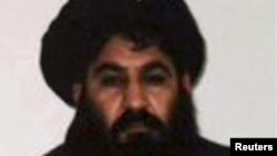 FILE - Mullah Akhtar Mansoor.