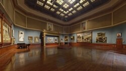 Galerija Rotonda i galerija skulptura su rezultat renovacija 1883-86 kada je kuća Telfer postala muzej umetnosti.