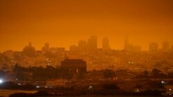 San Francisko obavijen dimom