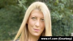 Jelena Zorić, novinarka televizije N1 (Foto: www.n1.com)
