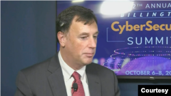 美國國家安全局屬下國家網絡安全局局長喬伊斯(Rob Joyce)2021年10月6日出席一個行業會議。