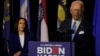 Capres Demokrat Joe Biden memperkenalkan Cawapres pilihannya, Kamala Harris di Delaware, Rabu malam (12/8). 