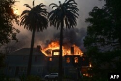 Altadena'yı etkileyen Eaton yangını